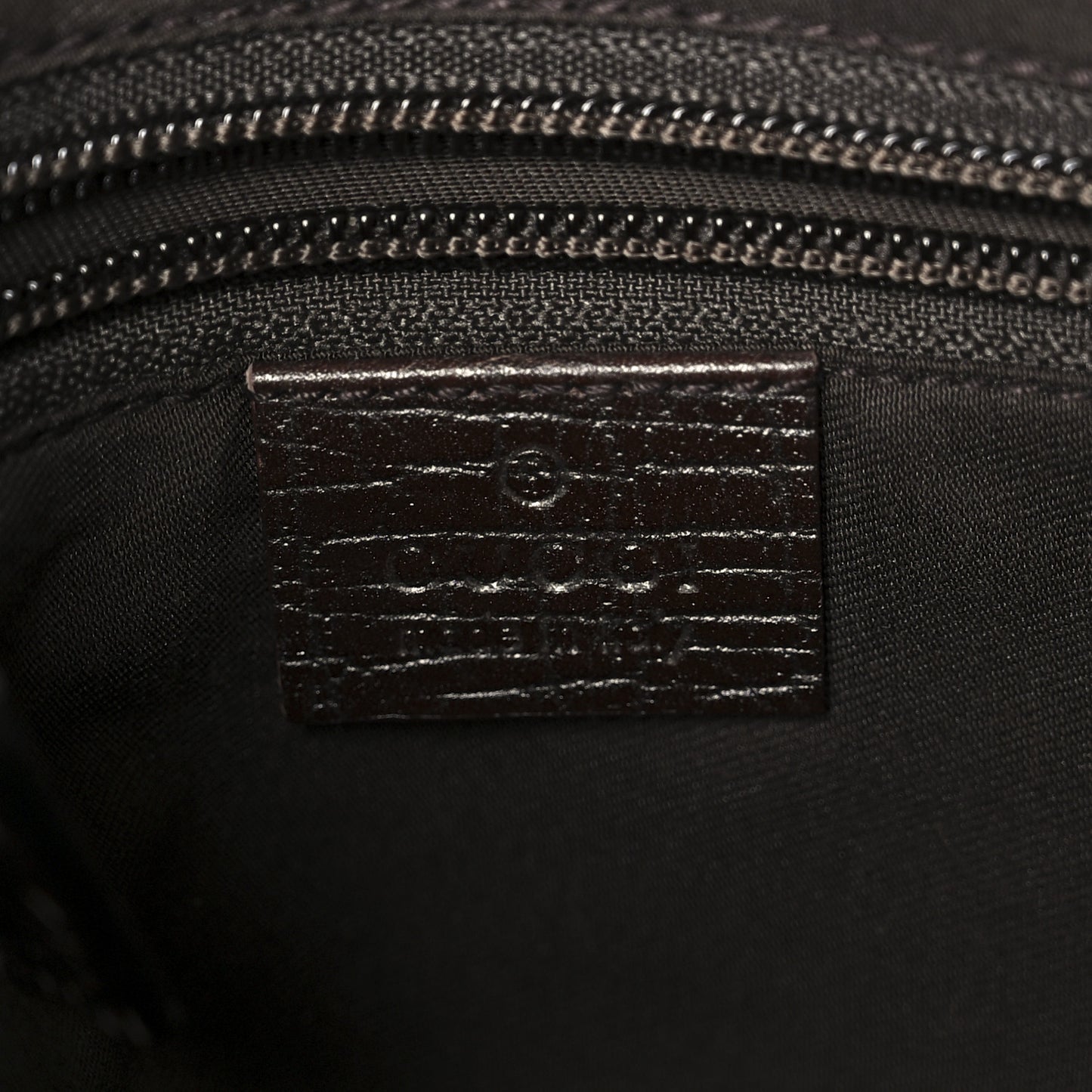 GG Plus Monogram Medium Flat Messenger Bag Dark Brown