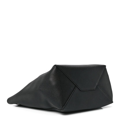 Celine Soft Grained Calfskin Small Belt Cabas Phantom Black 4 of 11