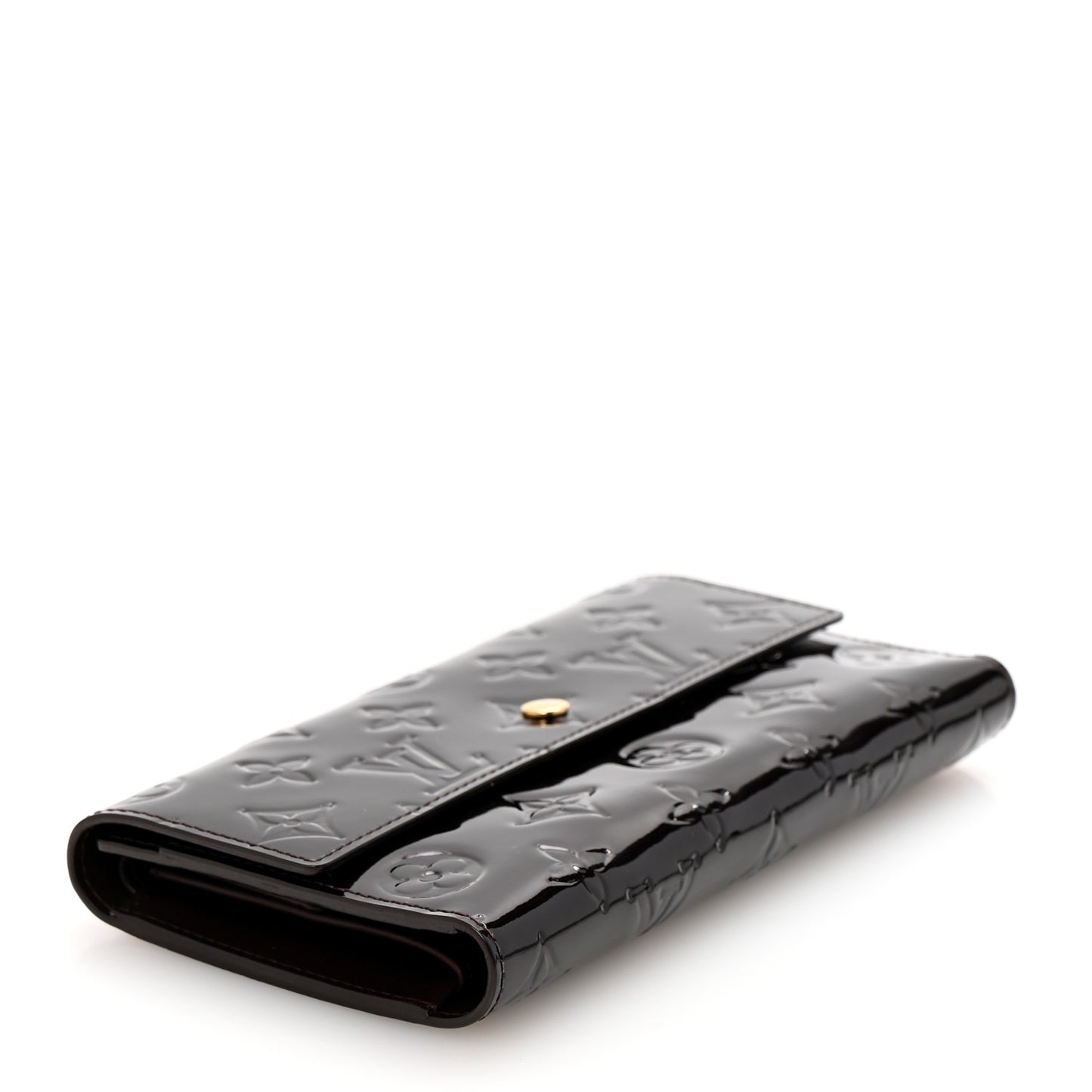 Vernis Porte Tresor International Wallet Amarante