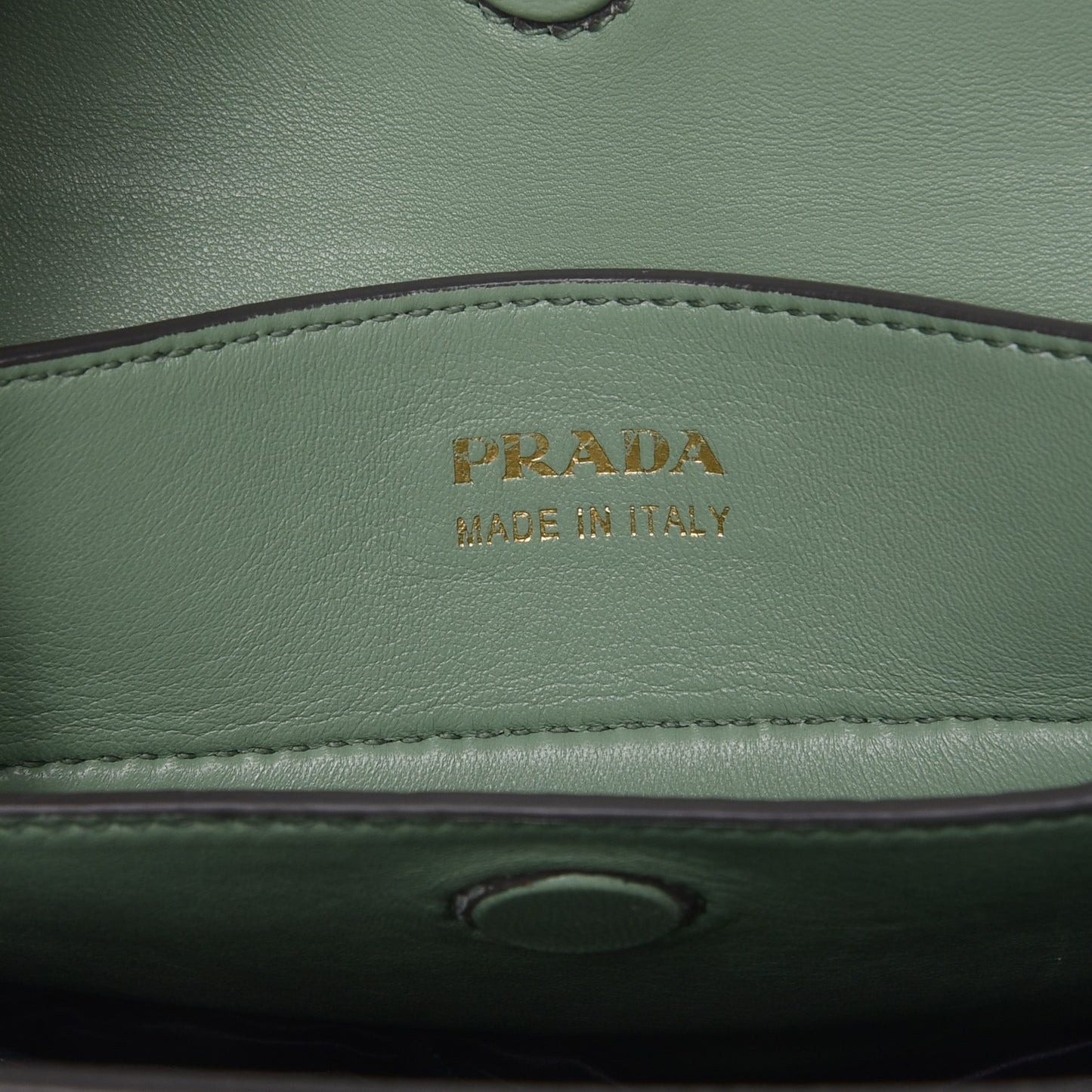 Saffiano Cuir Large Double Bag Granito Acquamarina