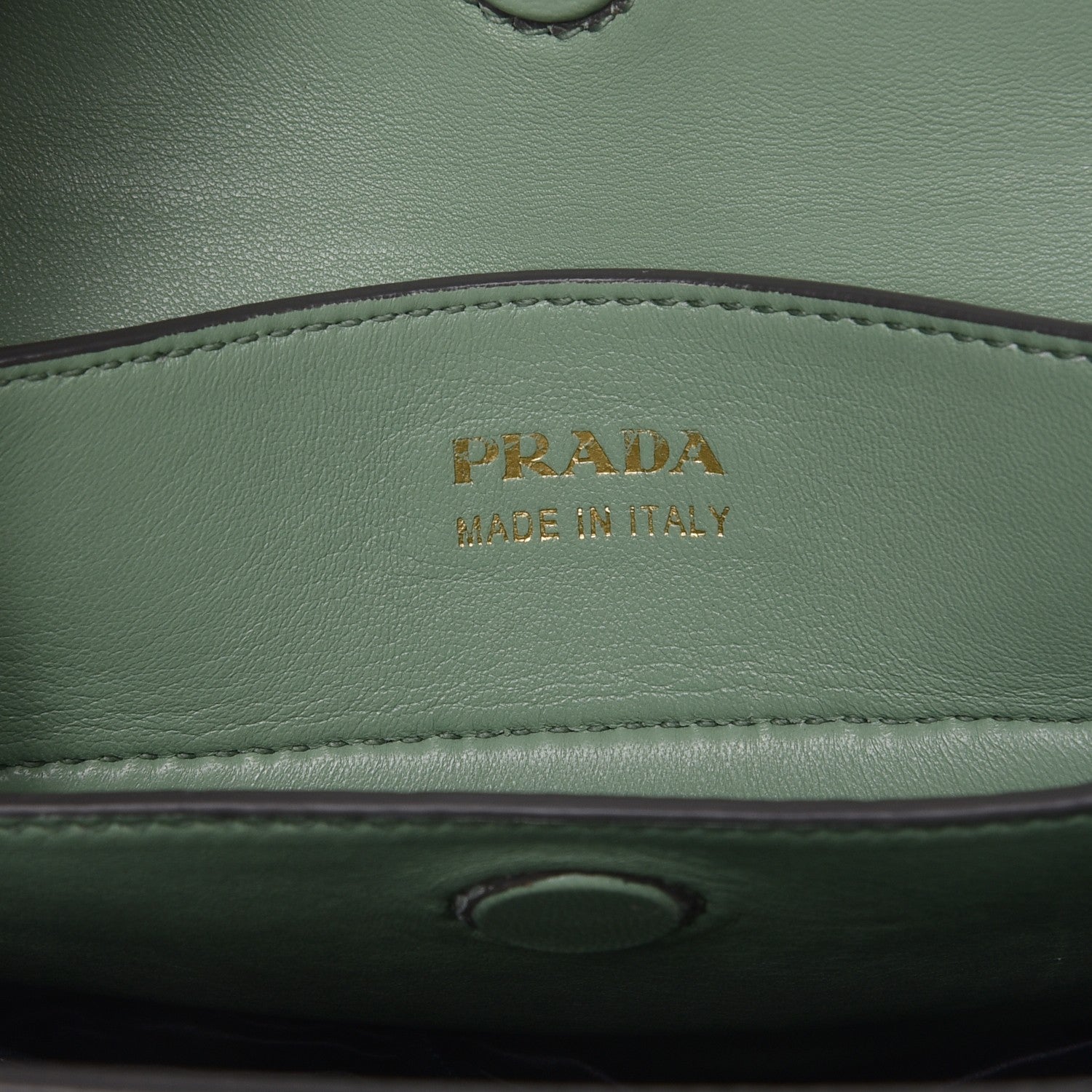 Prada Saffiano Cuir Large Double Bag Granito Acquamarina 7 of 10