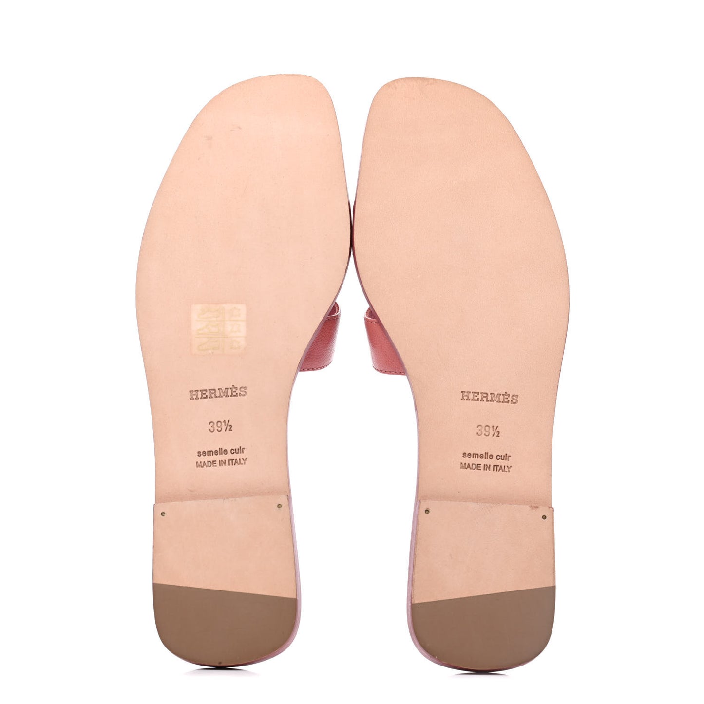 Chevre Oran Sandals 39.5 Rouge Blush