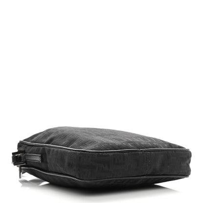 Fendi Zucchino Crossbody Black 4 of 12