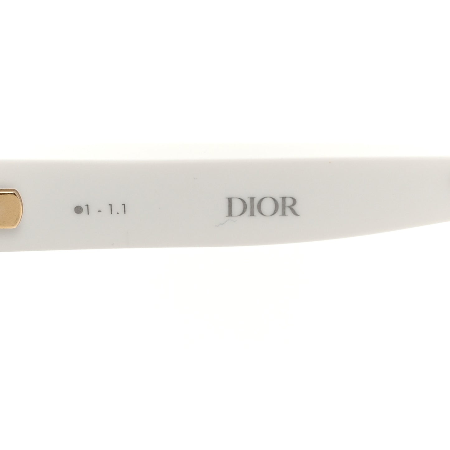 Diorclub M1U Mask Sunglasses White