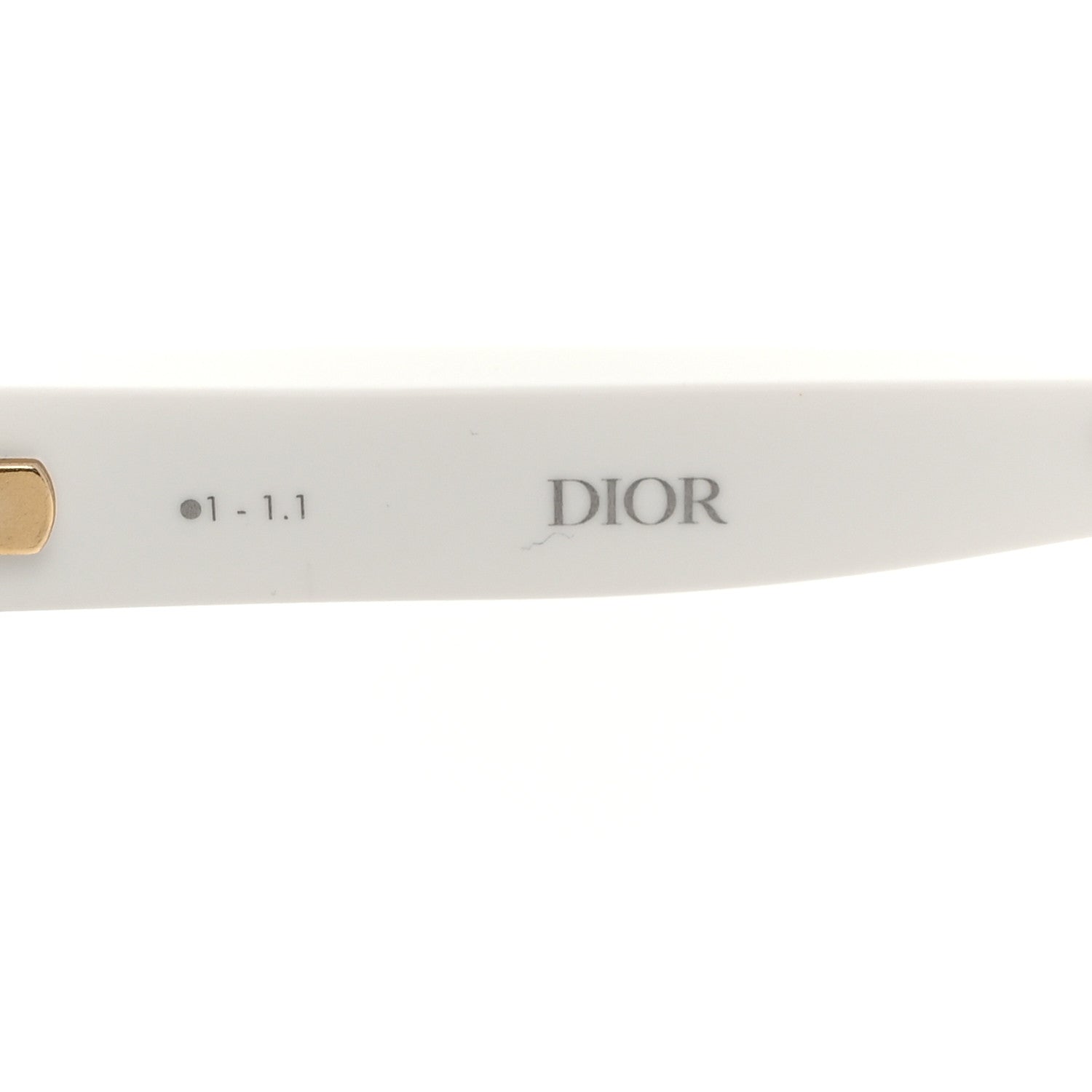 Christian Dior Diorclub M1U Mask Sunglasses White 6 of 7