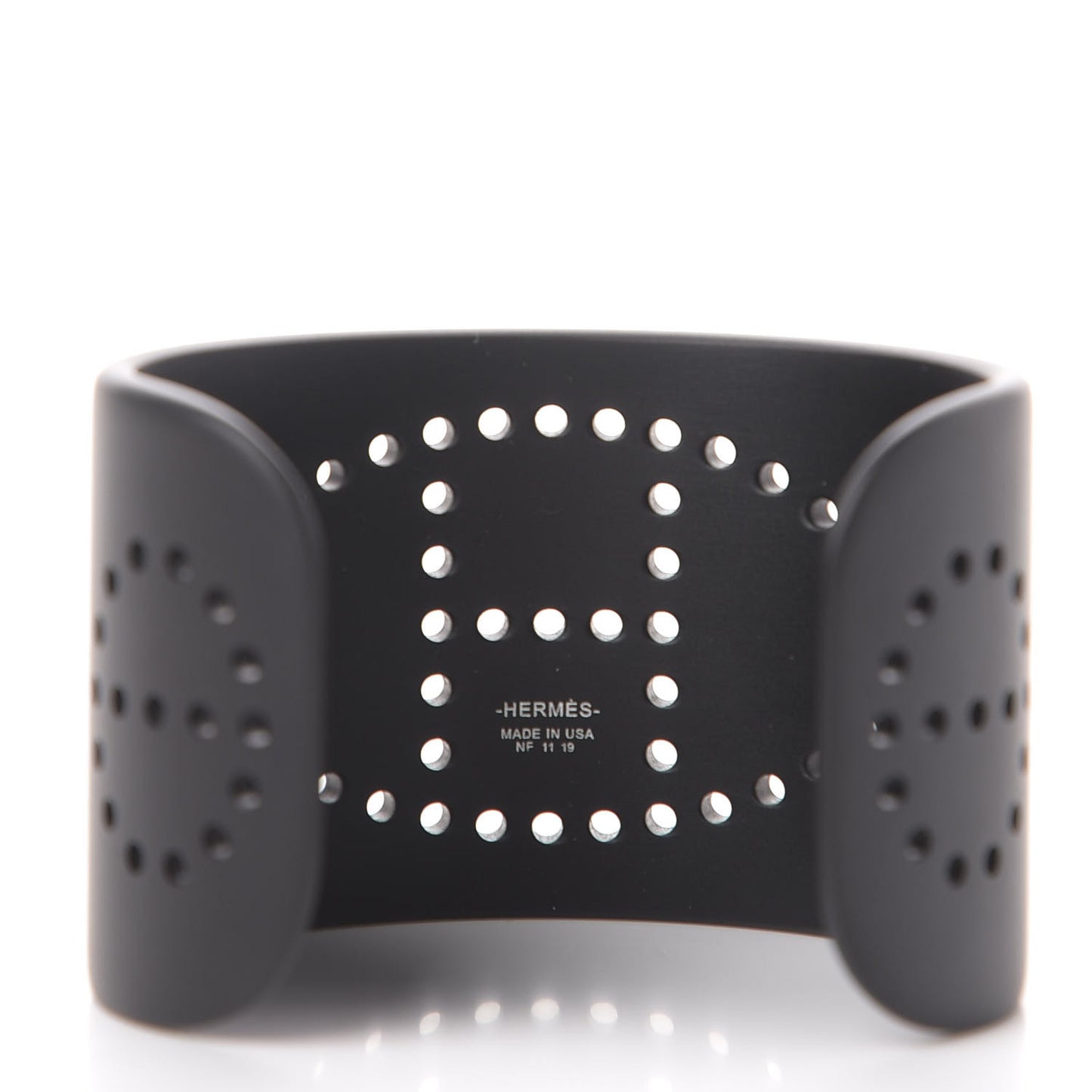 Aluminium Evelyne Sunset Cuff Bracelet T3 Black