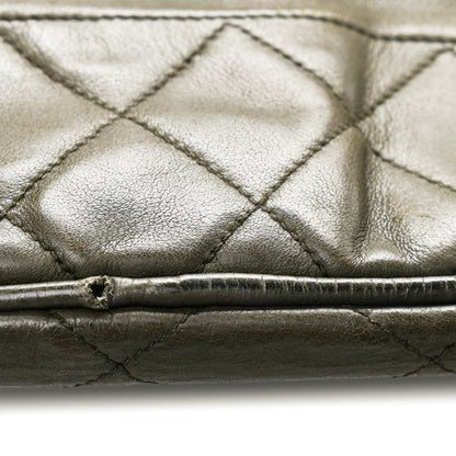 Chanel Lambskin CC Drawstring Bag Green 17 of 19
