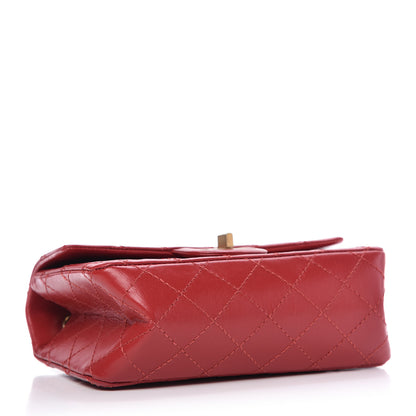 Chanel Aged Calfskin Quilted 2.55 Reissue Mini Flap Red 4 of 10
