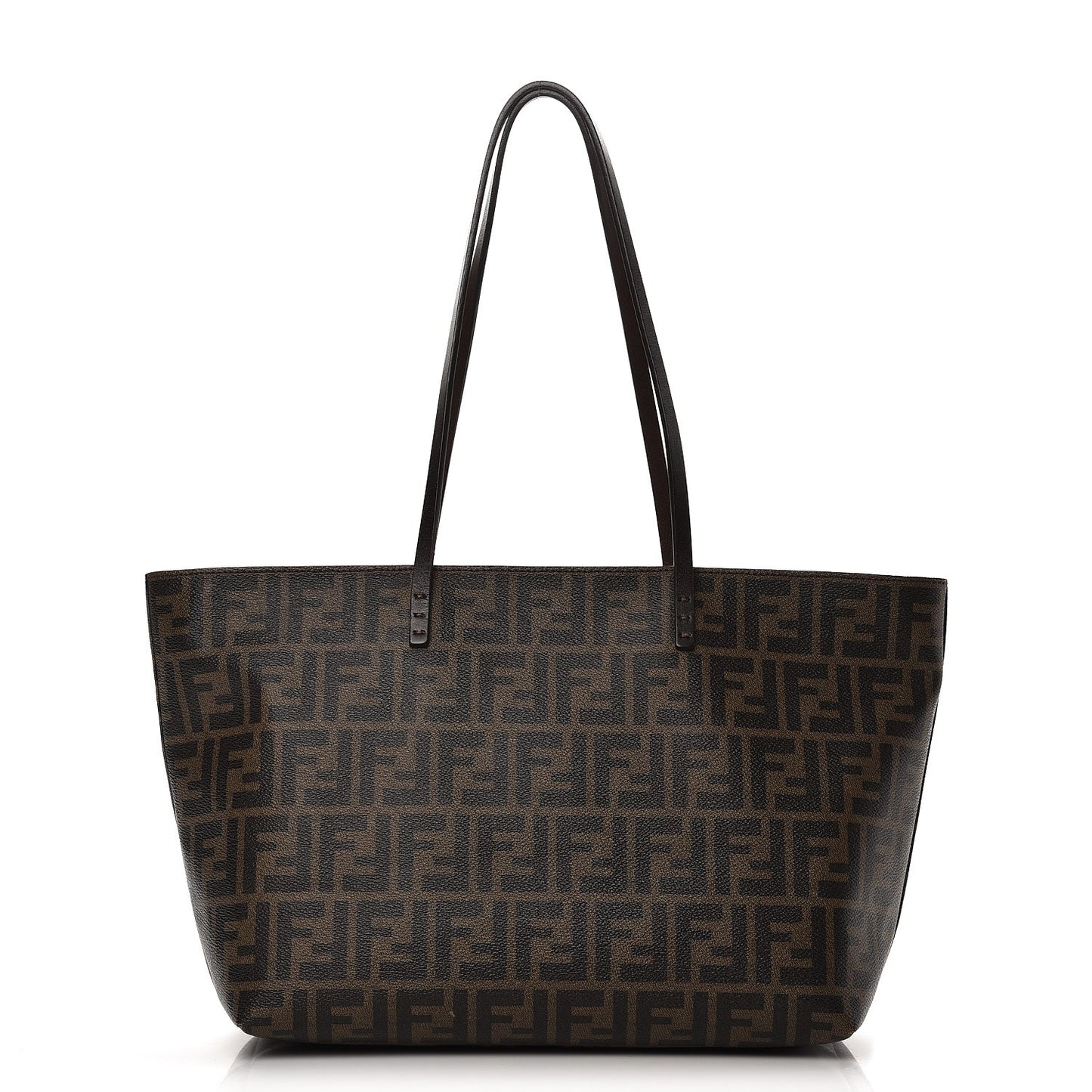 Zucca Spalmati Small Roll Tote Tobacco Moro
