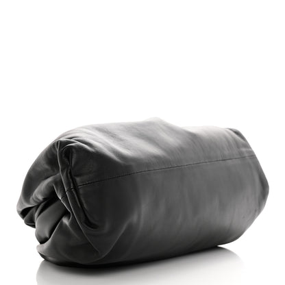 Bottega Veneta Smooth Butter Calf The Pouch Oversized Clutch Black 4 of 7