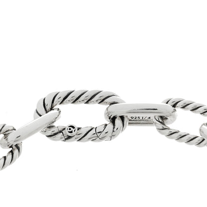 David Yurman Sterling Silver 18K Yellow Gold 8.5mm Madison Chain Bracelet 3 of 3