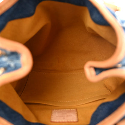 Louis Vuitton Monogram Denim Pleaty Blue 5 of 9