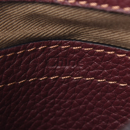 Chloe Calfskin Mini Marcie Round Crossbody Bag Wild Purple 5 of 8