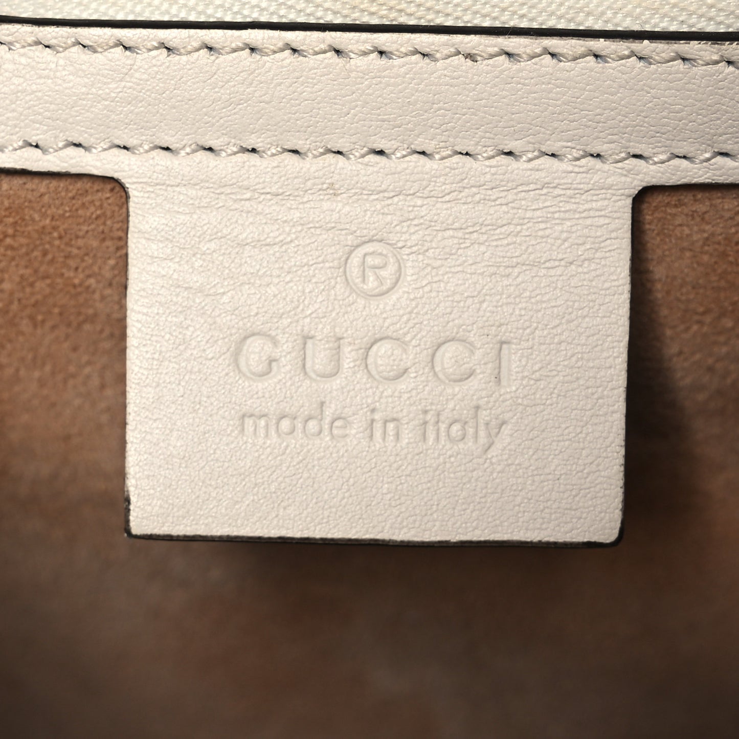 Calfskin Floral Medium Sylvie Top Handle Bag Off White