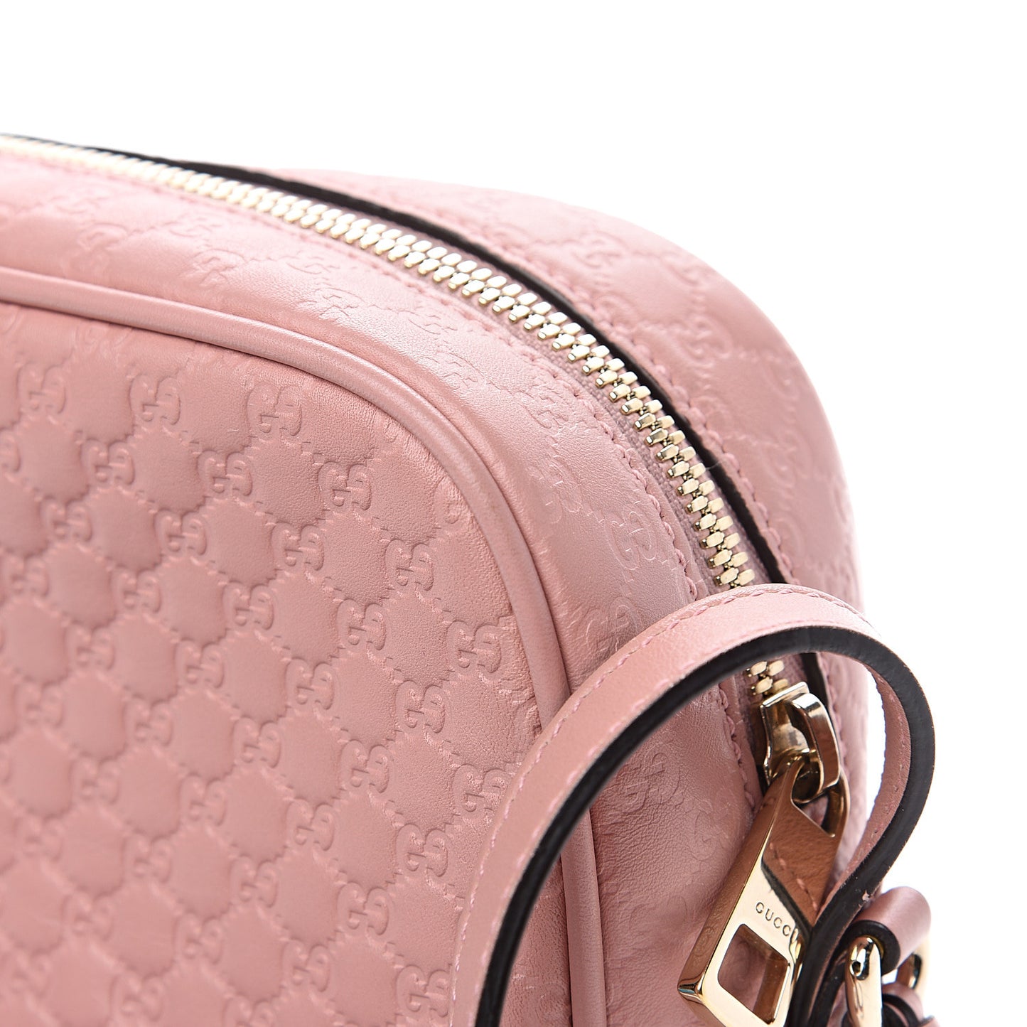 Soft Microguccissima Mini Bree Messenger Bag Soft Pink