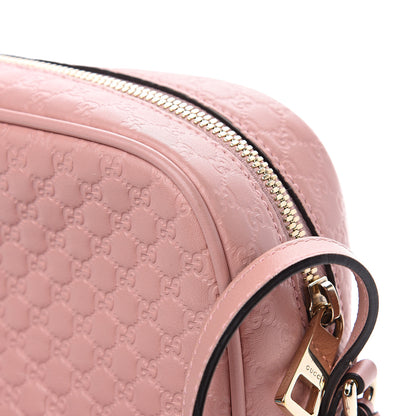 Gucci Soft Microguccissima Mini Bree Messenger Bag Soft Pink 8 of 11