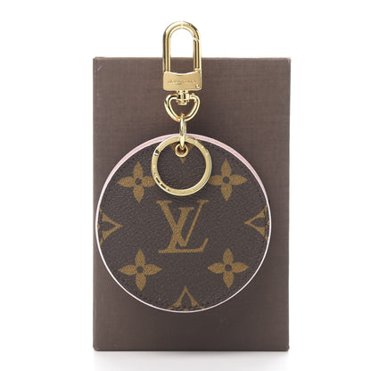 Louis Vuitton Monogram LV Mirror Bag Charm Key Holder Rose Ballerine 6 of 6