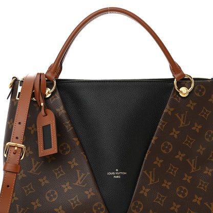 Louis Vuitton Monogram V Tote MM Black 8 of 11