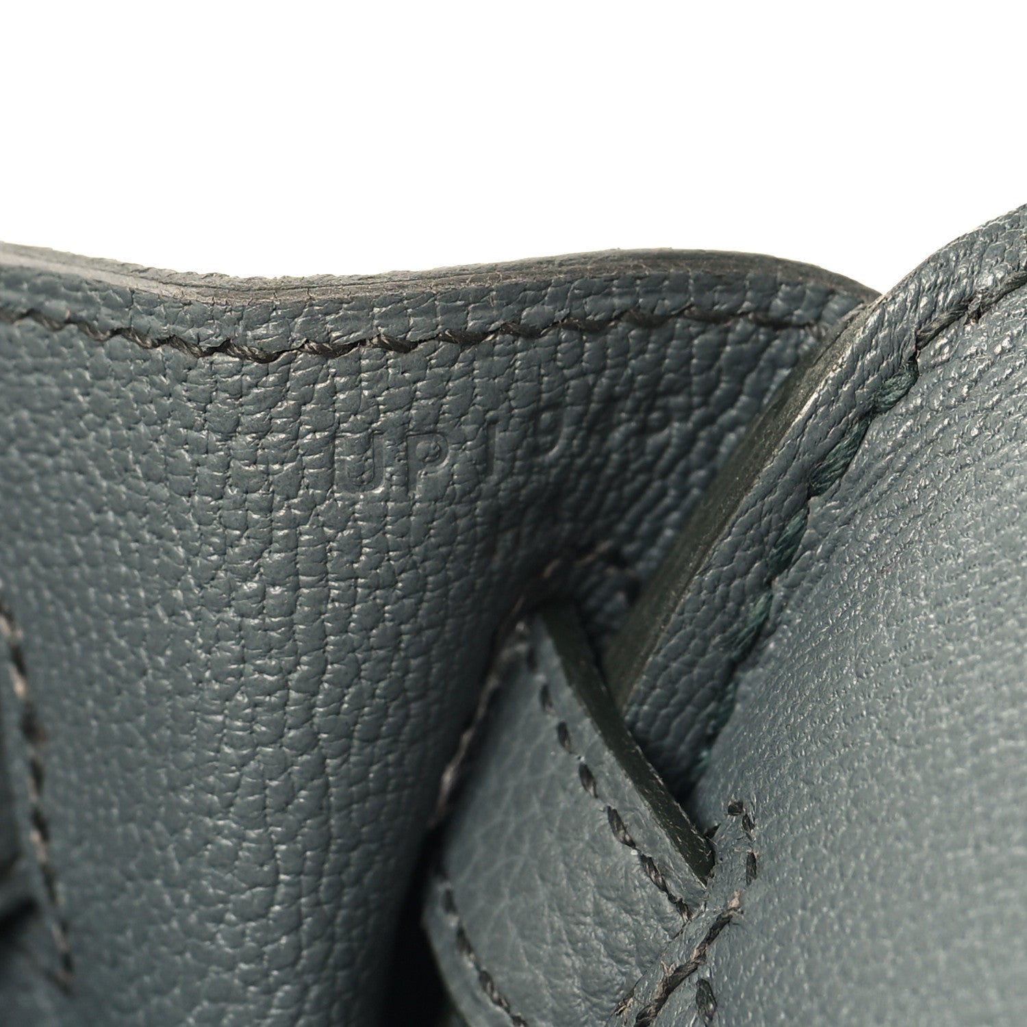 Hermes Togo Birkin 25 Vert Amande 7 of 13