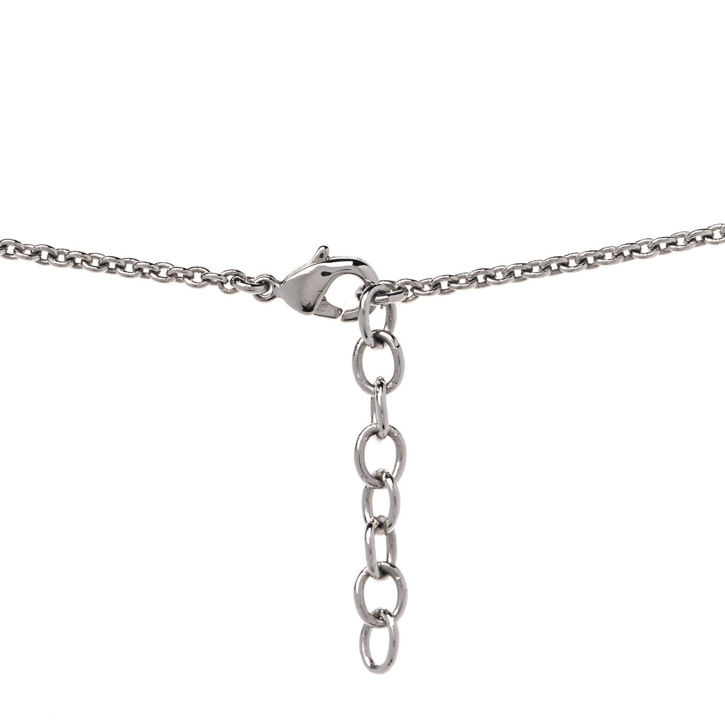 Essential V Necklace Silver