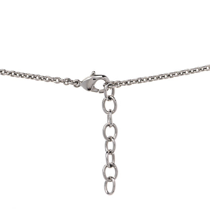 Louis Vuitton Essential V Necklace Silver 3 of 4