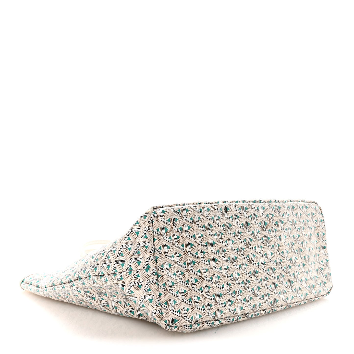 Goyardine Saint Louis Claire Voie PM White Opaline
