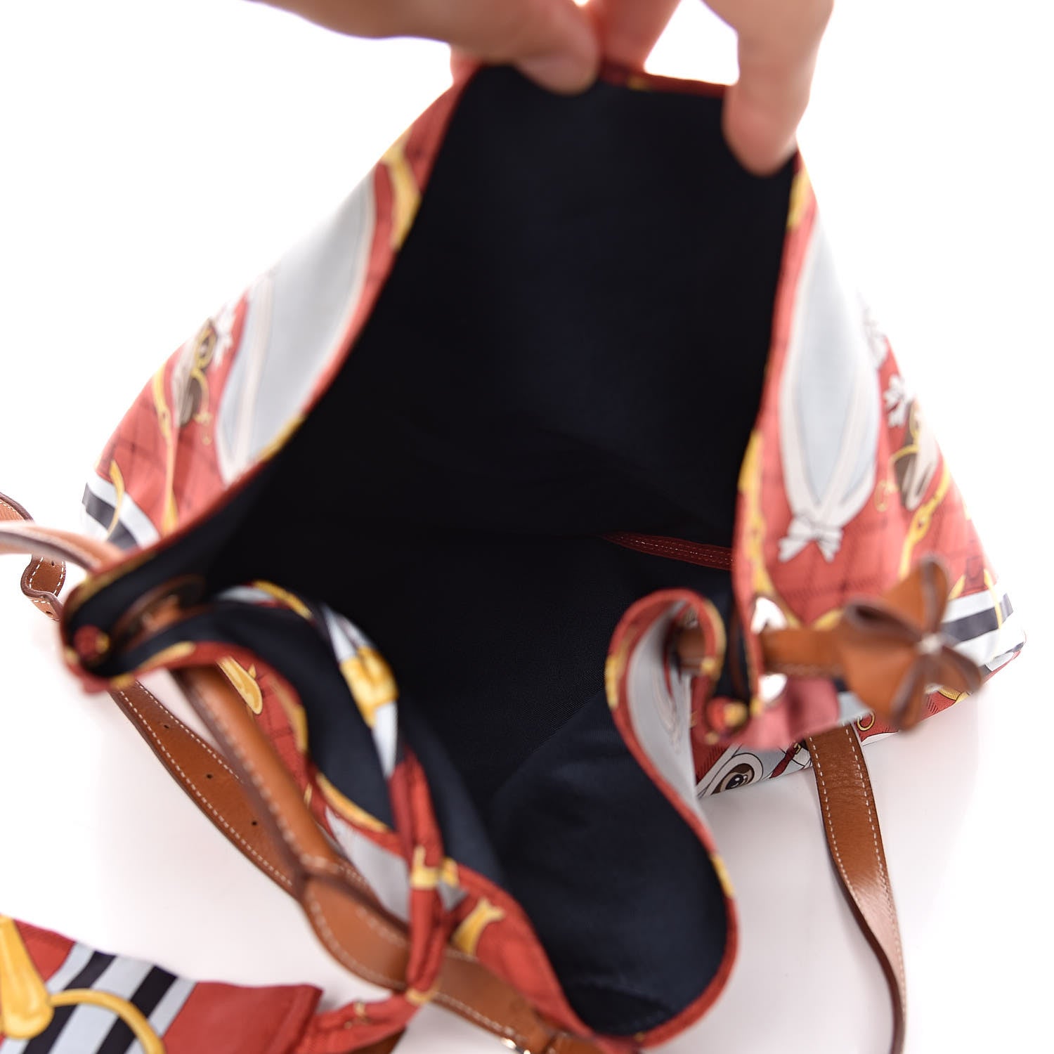 Hermes Silk Tatersale SilkyCity 33 PM Bag 5 of 11