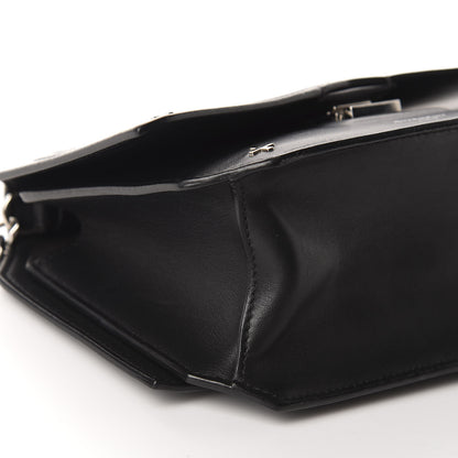 Givenchy Calfskin Cross Embellished Bow Cut Chain Bag Black 6 of 11