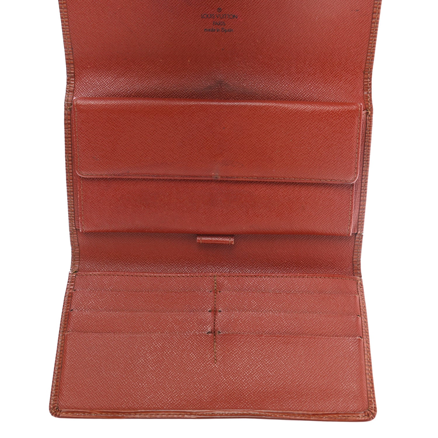 Louis Vuitton Epi Porte Tresor International Wallet Kenyan Fawn 5 of 10