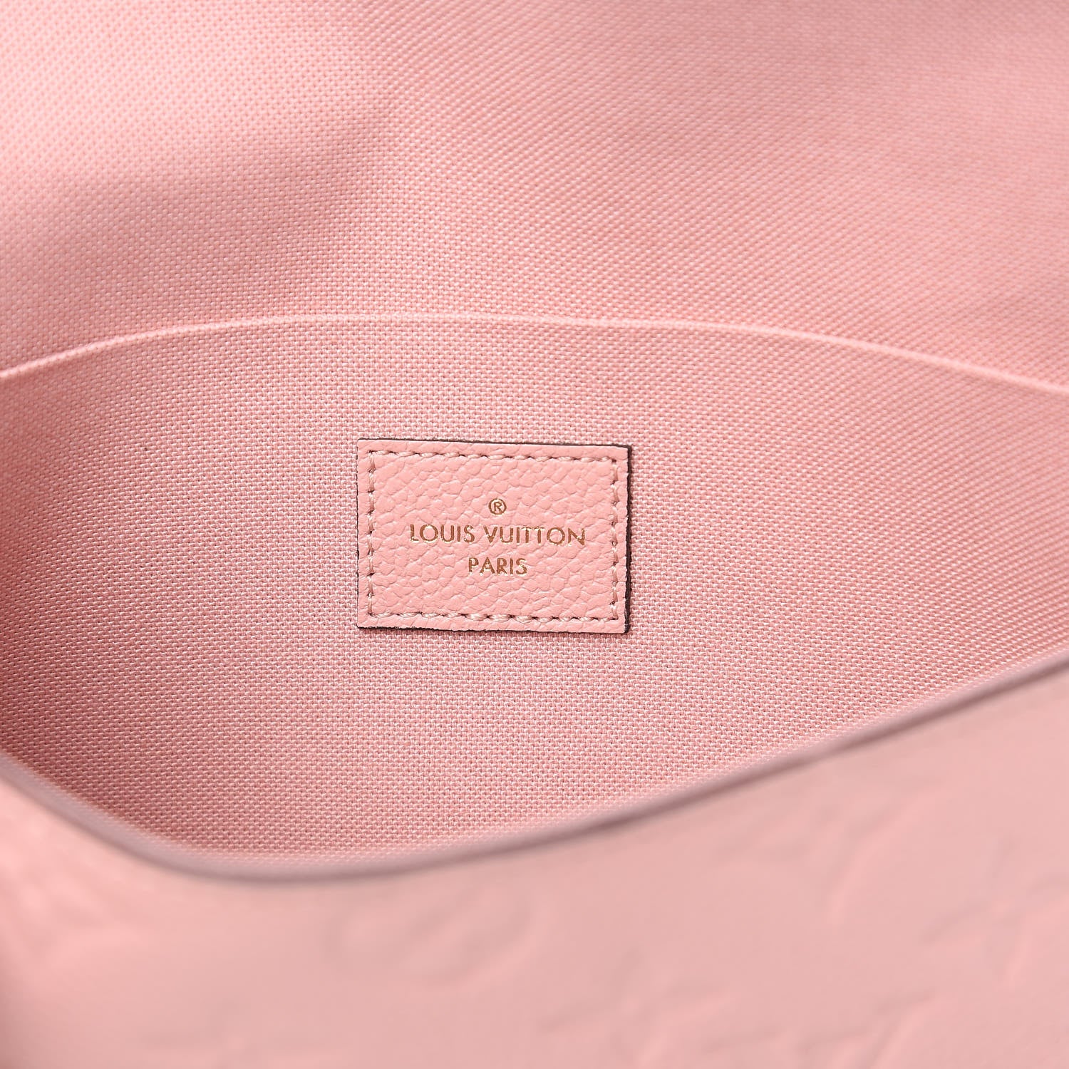 Louis Vuitton Empreinte Pochette Felicie Chain Wallet Rose Poudre 7 of 13
