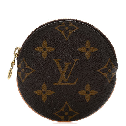 Louis Vuitton Monogram Round Coin Purse 1 of 9