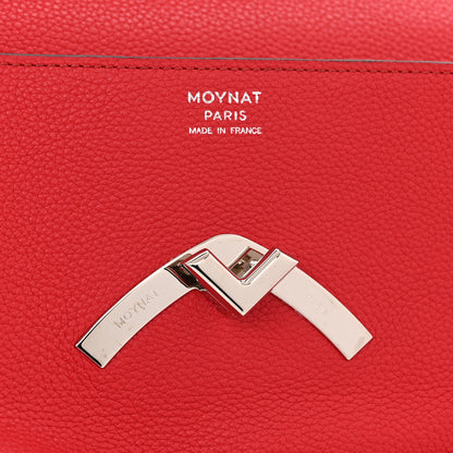 Moynat Taurillon Blush Calfskin Gabby MM Red 7 of 10
