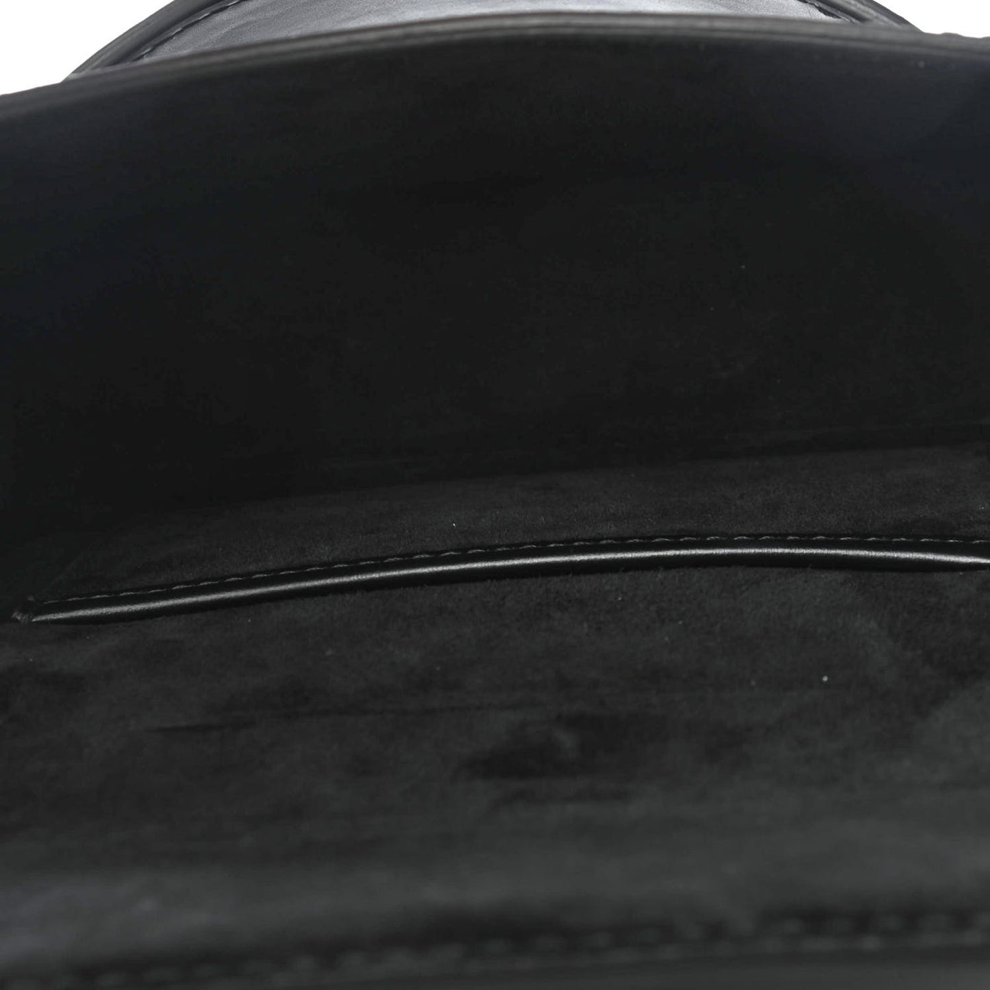 Smooth Calfskin Dio(r)evolution Flap Clutch Black