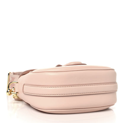 Marc Jacobs Calfskin Small The Covered J Marc Saddle Bag Rose Dust 4 of 10