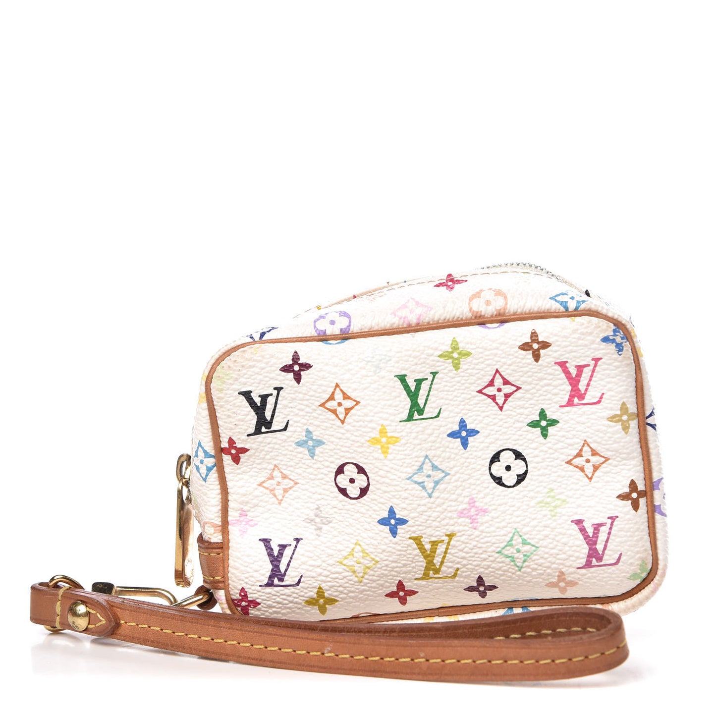 Monogram Multicolor Trousse Wapity White