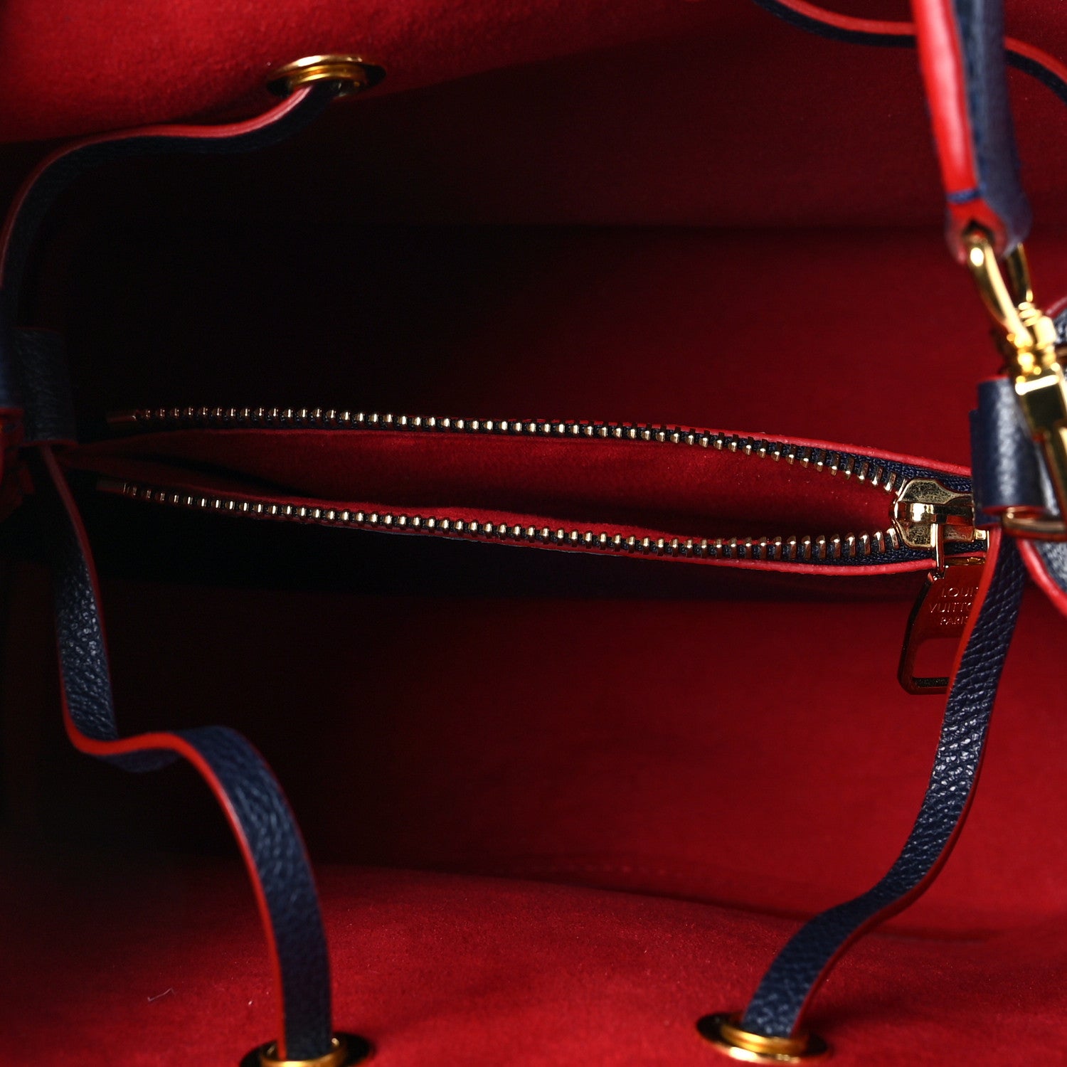 Louis Vuitton Empreinte Neonoe MM Marine Rouge 4 of 7