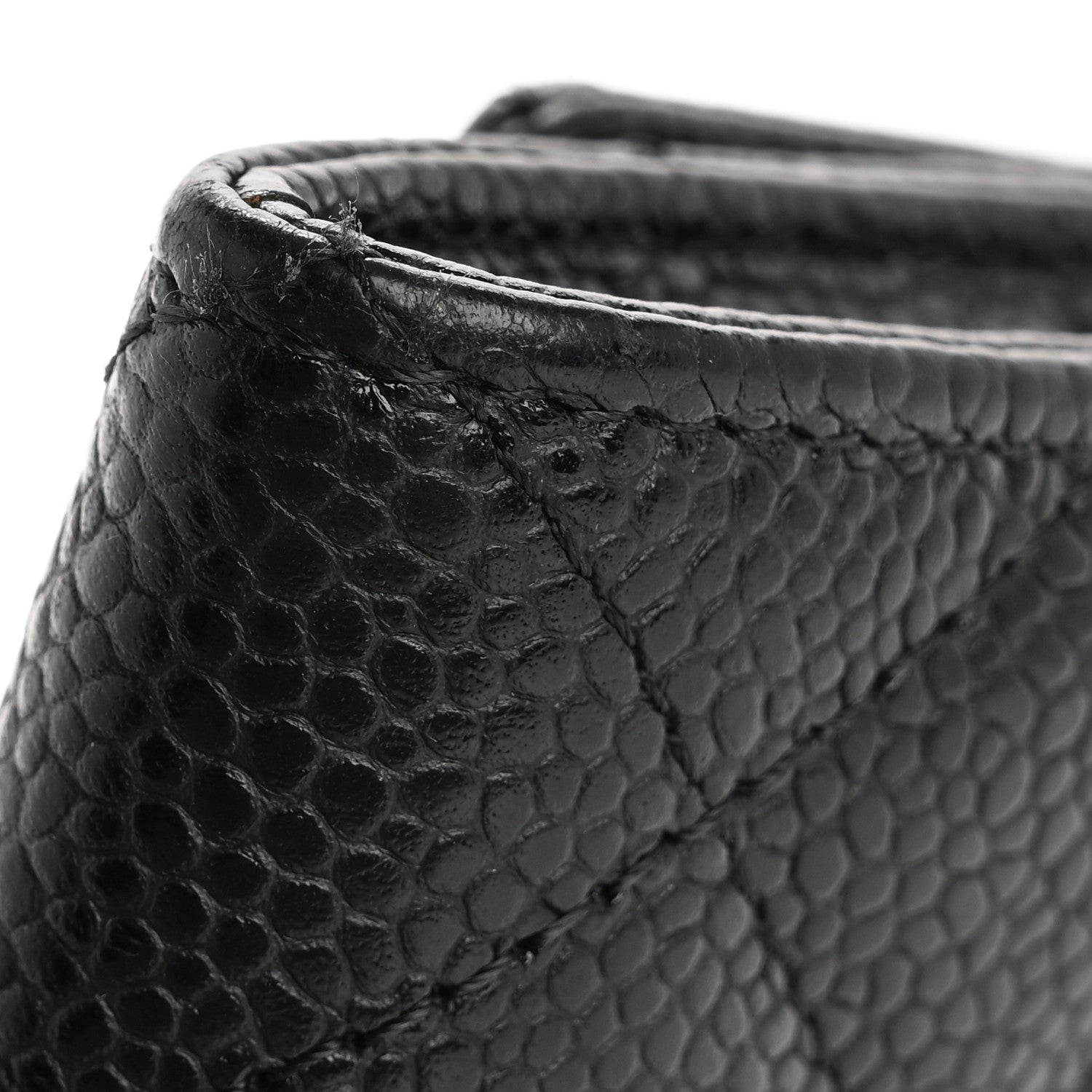 Chanel Caviar Quilted Flap Card Holder Black 12 of 15