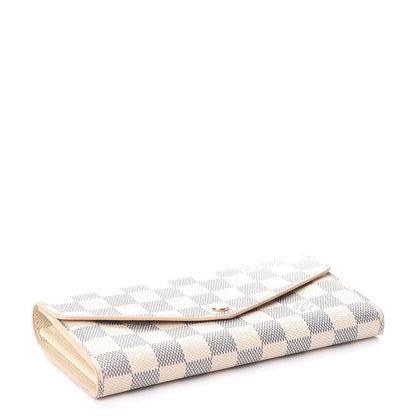 Louis Vuitton Damier Azur Sarah Wallet NM 4 of 12