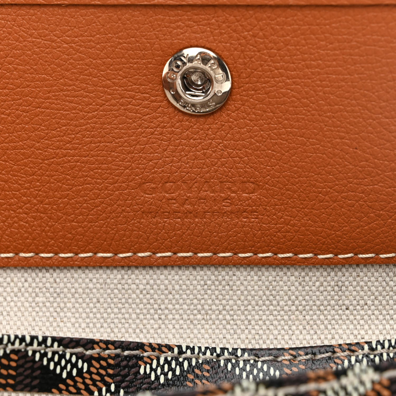Goyard Goyardine Saint Louis GM Black Gold 8 of 12