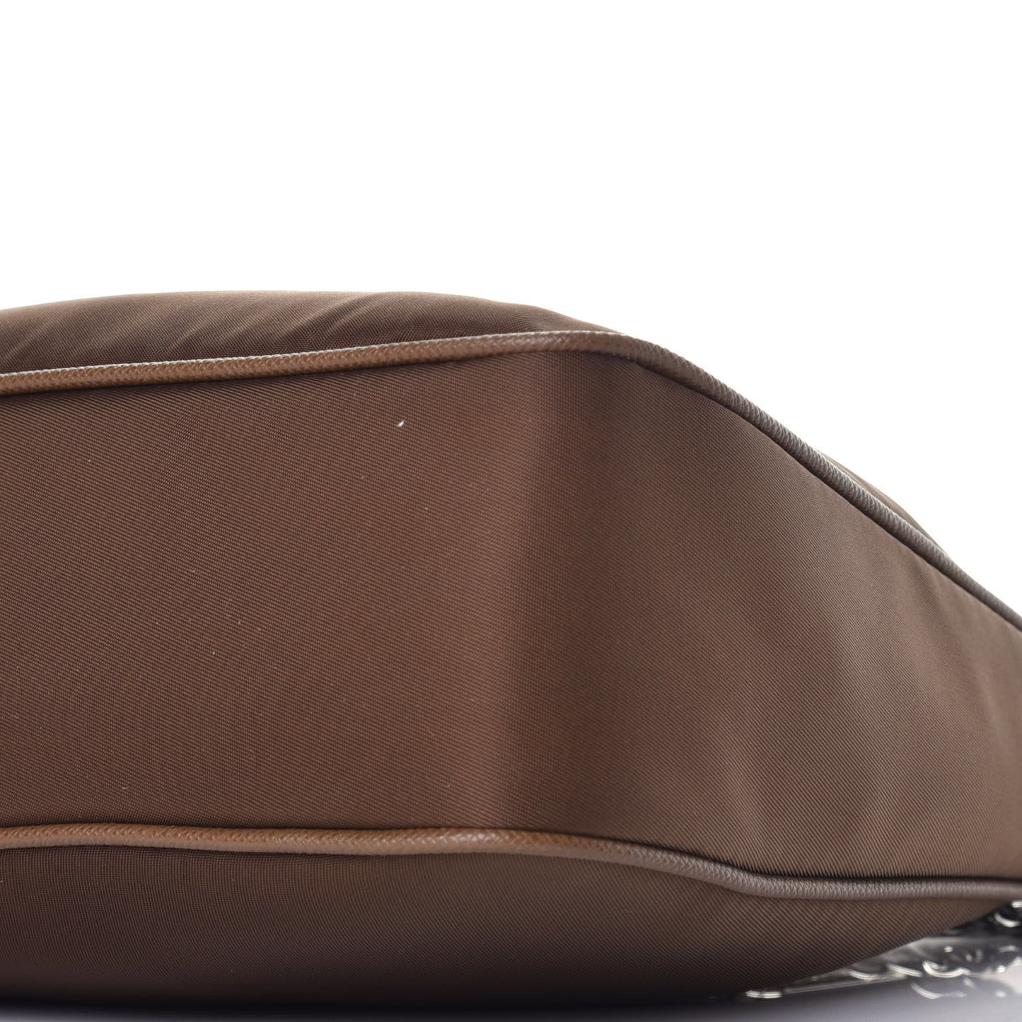 Tessuto Nylon Saffiano Re-Edition 2005 Shoulder Bag Cacao