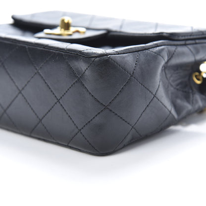 Chanel Lambskin Quilted Mini Square Flap Black 11 of 13