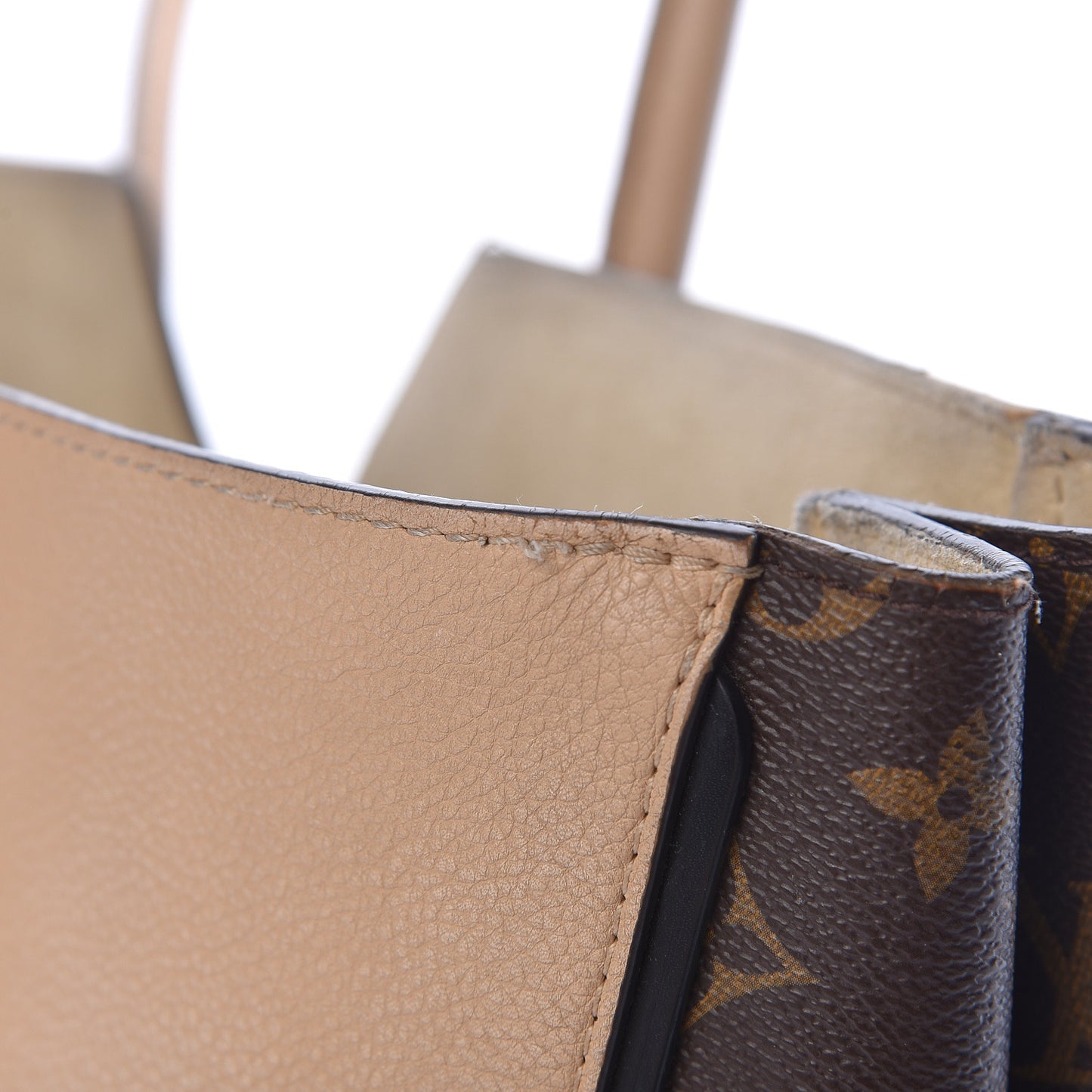 Calfskin Monogram Kimono Tote Dune