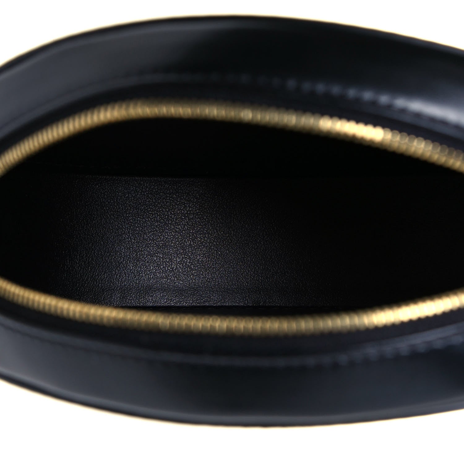 Celine Smooth Calfskin Oval Purse Crossbody Black 6 of 10