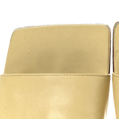 Bottega Veneta Lambskin Stretch Mule Sandals 37 Moon Beam 10 of 12