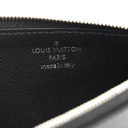 Louis Vuitton Monogram Eclipse Taiga Coin Card Holder 6 of 10