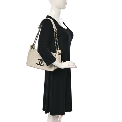 Chanel Calfskin Diamond Stitch Accordion Flap White 2 of 11