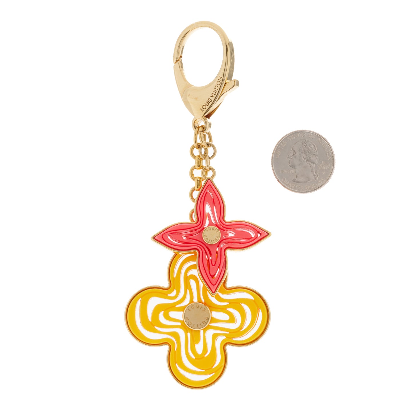 Resin Naif Bag Charm Jaune Passion