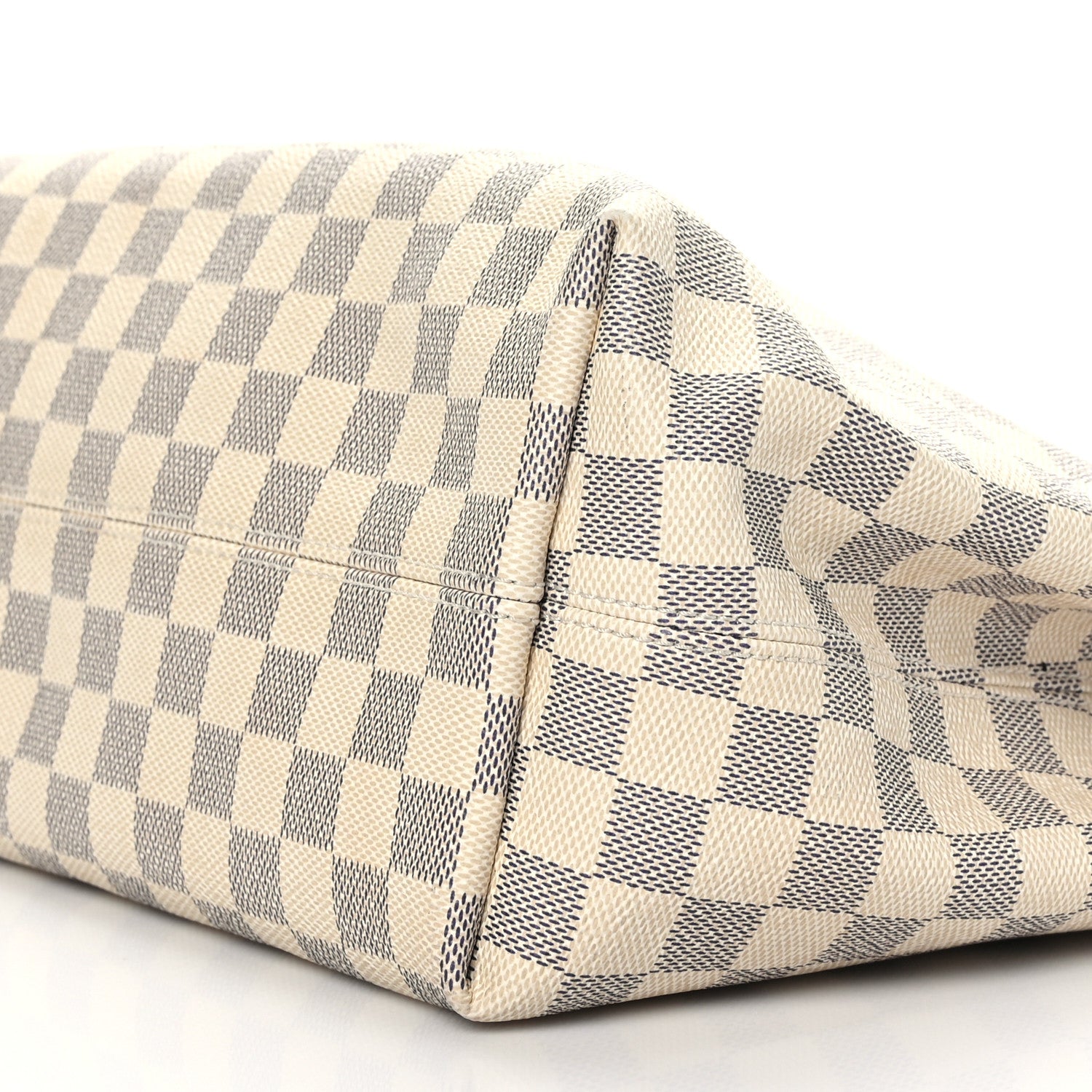 Louis Vuitton Damier Azur Graceful MM Rose Ballerine 8 of 8