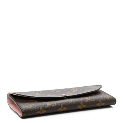 Louis Vuitton Monogram Emilie Wallet Rose Ballerine 4 of 7