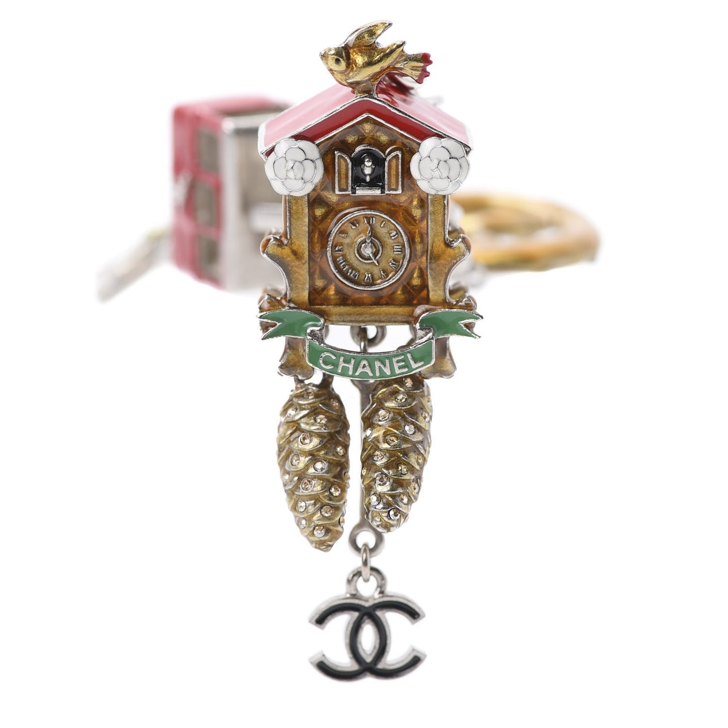 Enamel CC Paris Salzburg Charm Bracelet